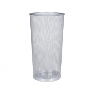 Q-Connect KF00828 - Paragüero metálico de rejilla, color plata