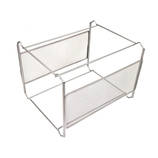 Q-Connect KF00832 - Soporte para carpetas colgantes, tamaño A4, metálico, color plata
