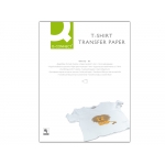 Q-Connect KF01430 - Papel transfer para tela, tamaño A4, 140 gramos, paquete de 10 hojas