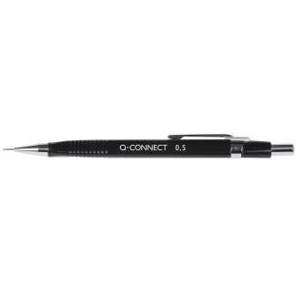 Q-Connect KF01937 - Portaminas 0,5 mm, color negro