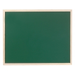 Q-Connect KF03586 - Pizarra verde lacada, marco de madera, tamaño 40 x 30 cm