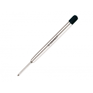 Q-Connect KF04243 - Recambio para bolígrafo, trazo de 0,7, color negro