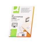 Q-Connect KF10657 - Etiquetas adhesivas, 105 x 48 mm, caja de 100 hojas