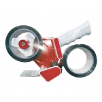 Q-Connect KF11268 - Portarrollo de embalaje, con dos rollos de color marrón, para rollos de 50 mm