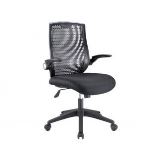 Q-Connect KF16526 - Silla de oficina, color negro