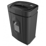 Q-Connect KF17109 - Destructora de papel, corte en partículas, destruye hasta 14 hojas, papelera de 18,9 litros