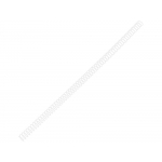 Q-Connect KF17124 - Espiral metálico, paso 5:1, diámetro de 8 mm, para 40 hojas, caja de 200, color blanco