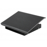 Q-Connect KF17950 - Reposapiés ajustable, metálico