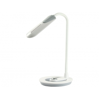 Q-Connect KF18753 - Lámpara de oficina, color blanco