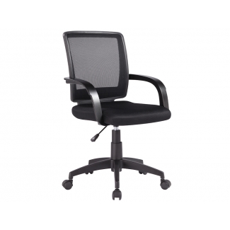 Q-Connect KF19010 - Silla de oficina, color negro