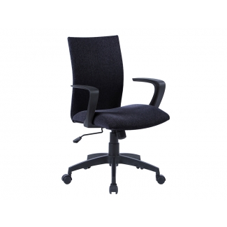 Q-Connect KF19015 - Silla de oficina, color negro