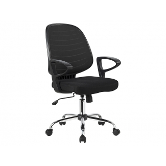 Q-Connect KF19018 - Silla de oficina, color negro