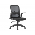 Q-Connect KF19021 - Silla de oficina, color negro