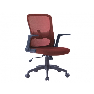 Q-Connect KF19023 - Silla de oficina, color rojo