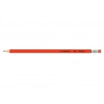 Q-Connect KF25011 - Lápiz de grafito, con goma, Nº 2 HB