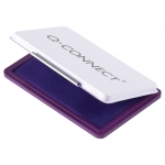Q-Connect KF25213 - Tampón número 2, tamaño 110 x 70 mm, color violeta