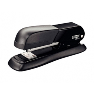 Rapid FM12 - Grapadora de sobremesa, 25 hojas de capacidad, usa grapas 24/6 - 26/6, color negro