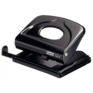 Rapid FMC20 21835401 - Taladrador metálico, perfora hasta 20 hojas, color negro