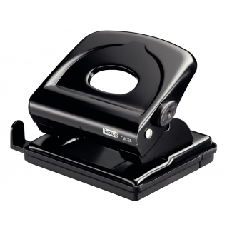 Rapid FMC25 21835501 - Taladrador metálico, perfora hasta 25 hojas, color negro