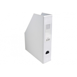 Exacompta 90157E - Revistero de PVC, color blanco