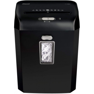 Rexel Promax RES823 - Destructora de papel, corte en tiras, destruye hasta 8 hojas, papelera de 23 litros