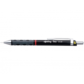 Rotring Tikky 1904694 - Portaminas 0,35 mm, color negro