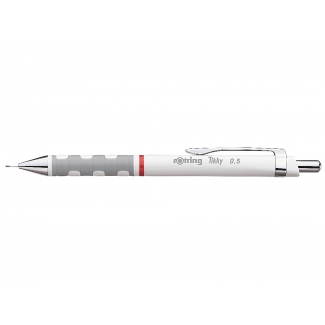 Rotring Tikky 1904698 - Portaminas 0,5 mm, color blanco