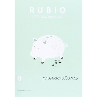 Rubio C-0 - Cuaderno de caligrafía Nº 0