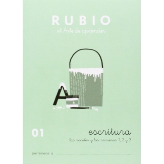 Rubio C-01 - Cuaderno de caligrafía Nº 01