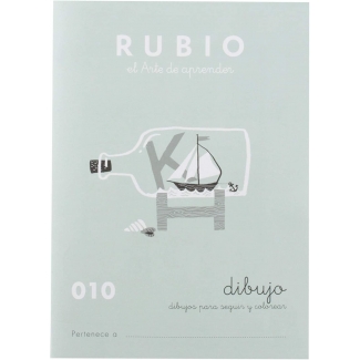 Rubio C-010 - Cuaderno de caligrafía Nº 010