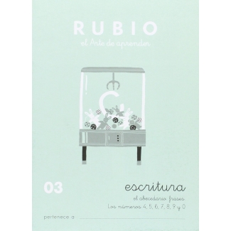 Rubio C-03 - Cuaderno de caligrafía Nº 03