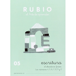 Rubio C-05 - Cuaderno de caligrafía Nº 05