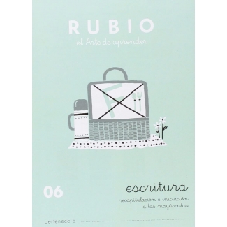 Rubio C-06 - Cuaderno de caligrafía Nº 06