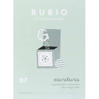 Rubio C-07 - Cuaderno de caligrafía Nº 07