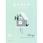 Rubio C-08 - Cuaderno de caligrafía Nº 08