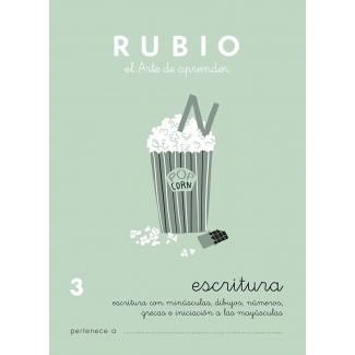 Rubio C-3 - Cuaderno de caligrafía Nº 3
