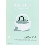Rubio C-4 - Cuaderno de caligrafía Nº 4
