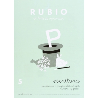Rubio C-5 - Cuaderno de caligrafía Nº 5