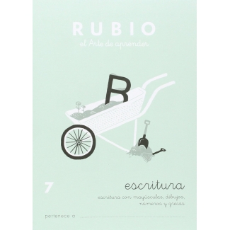 Rubio C-7 - Cuaderno de caligrafía Nº 7