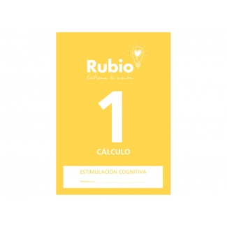 Rubio - Cuaderno de estimulación cognitiva, cálculo 1