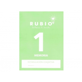 Rubio - Cuaderno de estimulación cognitiva, memoria 1