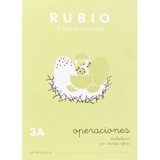 Rubio PR-3A - Cuaderno de operaciones Nº 3A