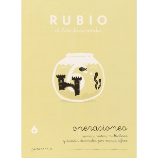 Rubio PR-6 - Cuaderno de operaciones Nº 6