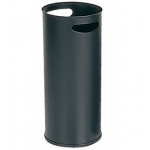 Sie 306-N - Paragüero metálico, con asas, color negro