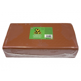 Sio-2 20162001 - Arcilla para modelar, paquete de 12.5 kg, color rojo