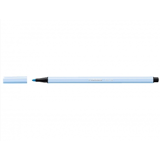 Stabilo Pen 68/11 - Rotulador acuarelable, punta redonda de 1 mm, color azul claro