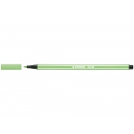 Stabilo Pen 68/13 - Rotulador acuarelable, punta redonda de 1 mm, color verde hielo