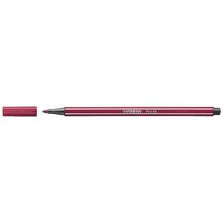 Stabilo Pen 68/19 - Rotulador acuarelable, punta redonda de 1 mm, color púrpura