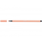 Stabilo Pen 68/26 - Rotulador acuarelable, punta redonda de 1 mm, color carne claro