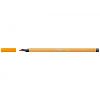 Stabilo Pen 68/30 - Rotulador acuarelable, punta redonda de 1 mm, color bermellón pálido